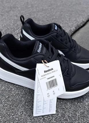Кросівки низьки снікерси reebok royal prime  для хлопчика 36 37 38