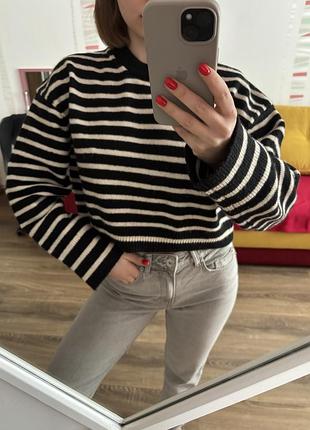 Светр укорочений h&m