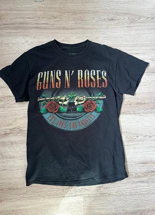 Футболка мерч guns n roses