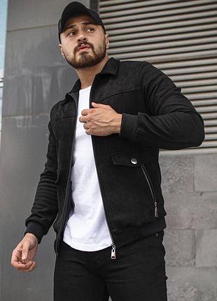 Вітровка чоловіча з еко замші