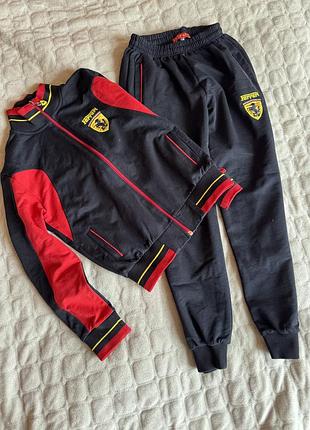 Костюм ferrari, спортивный костюм