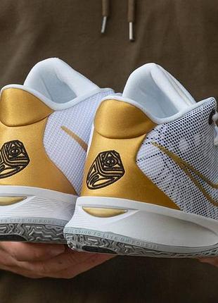 Кросівки nike kyrie 7 white\gold 4