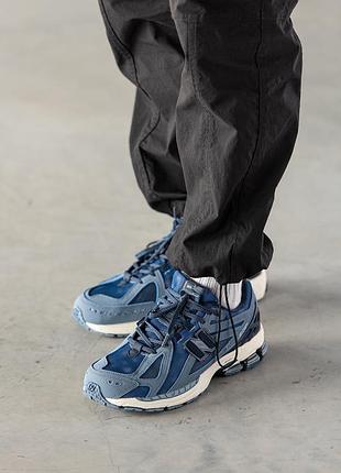 Чоловічі кросівки сині демі new balance 1906r, жіночі кросівки нб