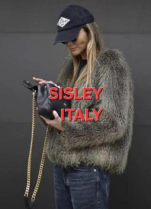 Торг💢sisley. италия. стильная мягенькая шубка.
