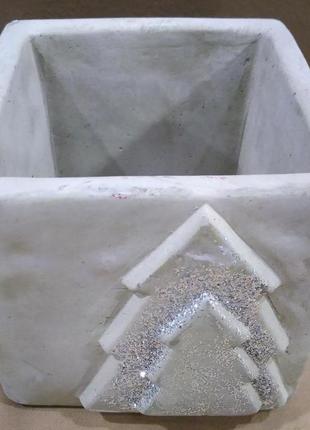 Бетонне кашпо