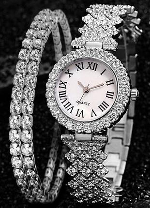 Женские часы cl queen silver