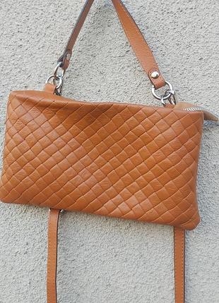 Genuine leather сумка