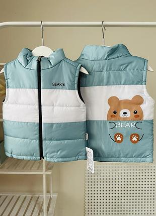 Весенний жилет для мальчика на рост 92, 98, 104 см