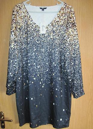 Новое стрейч. платье "shall we" р. l