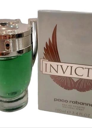 Туалетная вода paco rabanne invictus 100 мл турция без слюды