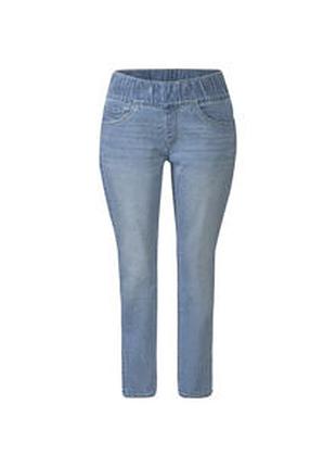 Женские джинсы esmara® "slim fit" xxl (56, синий) баталы