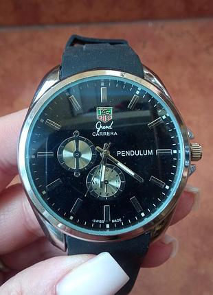 Часы мужские от carrera pendulum в  идеальном состоянии , без коробки, полностью рабочий