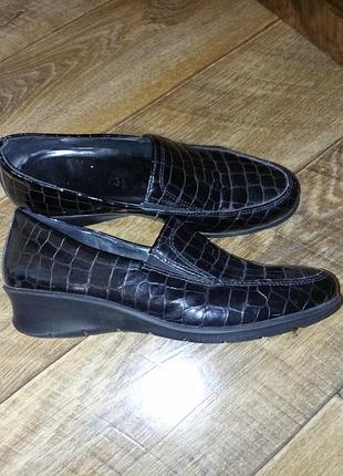 Шкіряні туфлі 25см