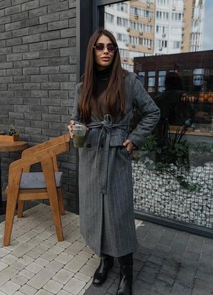 Пальто кашемировое