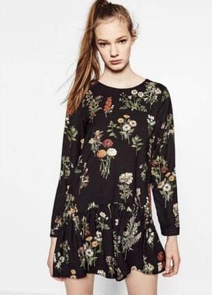 Платье румпер комбинезон zara