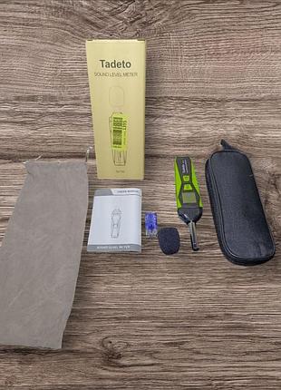 Измеритель децебелов, уровня шума звука tadeto sl720
