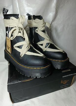 Martens Kids TEEN glitter-effect ankle boots Schwarz