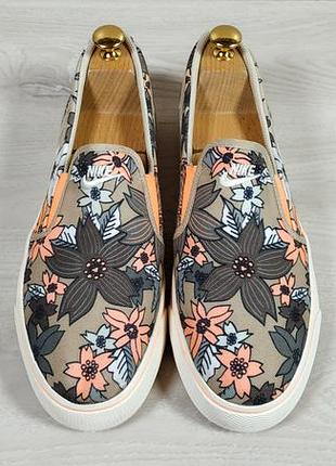 Женские слипоны в цветы nike toki оригинал, размер 41.5 - 42