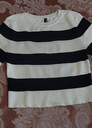 Смугаста футболка defacto
