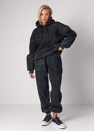Спортивный костюм oversize в стиле тай-дай