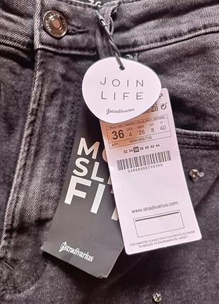 Джинси мом stradivarius3 фото