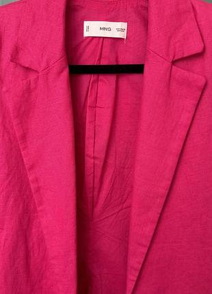 Піджак із льону