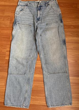 Продам стильные мужские джинсы zara cargo loose fit.