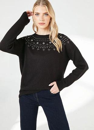 Monsoon нарядный светер l- xl размера