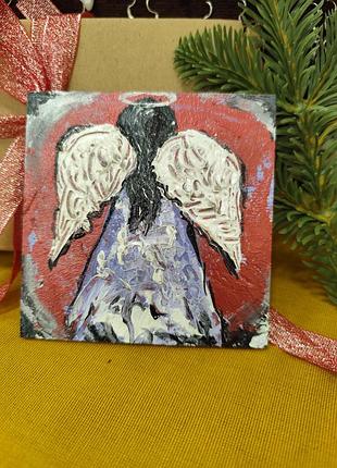 Миниатюры Ангелы охранники, небольшие картины ангелы,обхранность картина ангелов