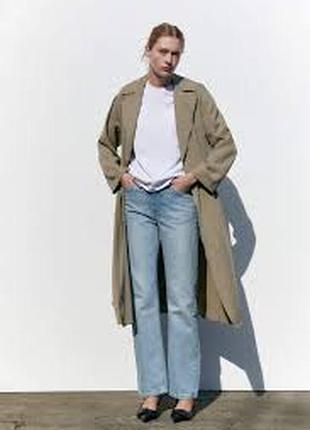 Легкий тренч свободного кроя