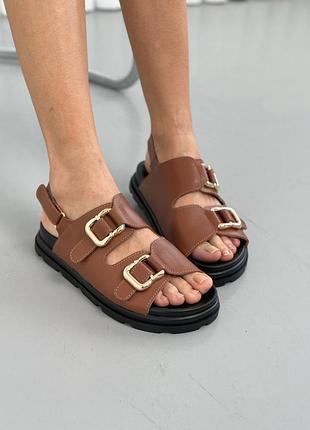 Босоножки натуральная кожа