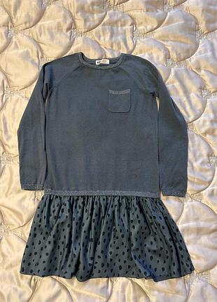 Стильное платье н&amp;м для девочки
