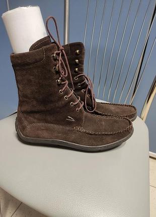 Ботинки замшевые jaguár