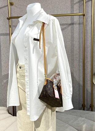 Брендовая женская белая рубашка