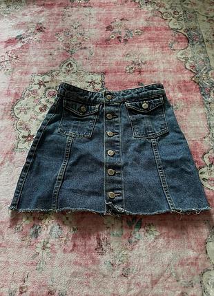 Джинсовая юбка