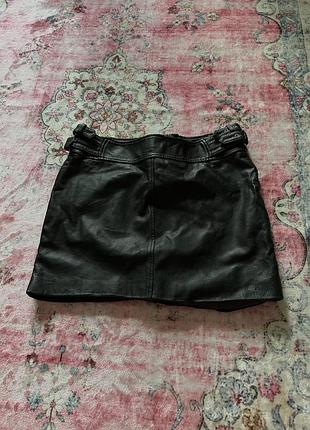 Кожаная юбка 2