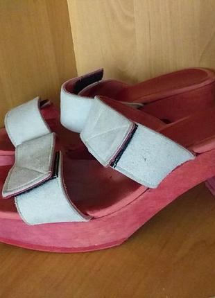 Вінтажні колекційні стукалки босоніжки жіночі