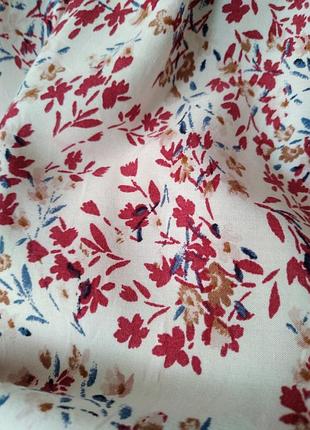 Длинное ярусное платье штапель5 фото