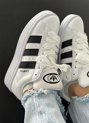 Кросівки adidas campus '00s white/black