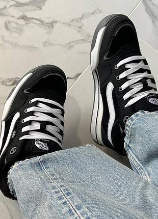 Vans Sportig retroanorak i stargazer vitt