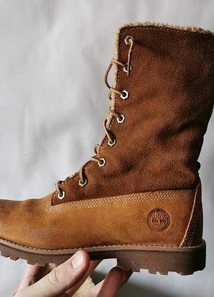 Timberland authentic suede roll top waterproof черевики шкіряні непромокаючі. оригінал.