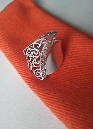 Кольцо серебро 925