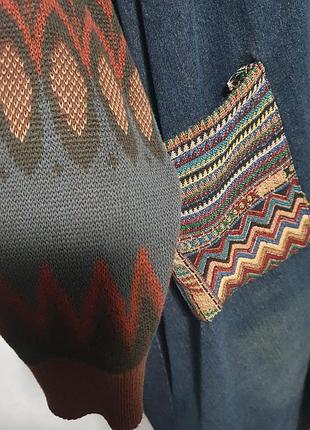 Джинсовий тренч 7