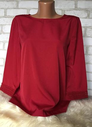 Бомбезний🔥блузка з мереживом