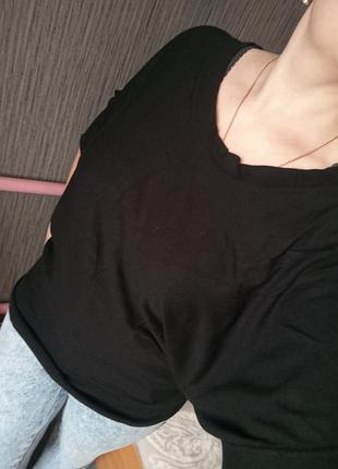 Блузка -свирик с укороченным рукавом в стиле бохо. оверсайз