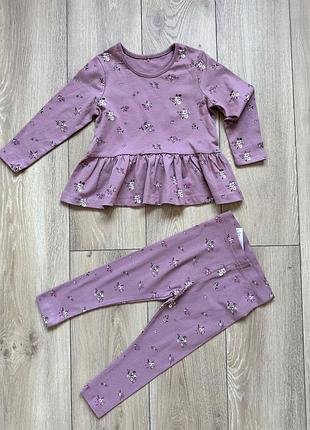 Комплект для девочки 1,5-2 года 92см george next zara