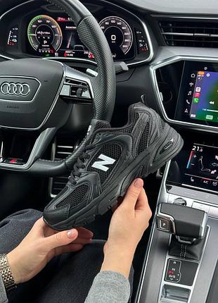 New balance 530 all black