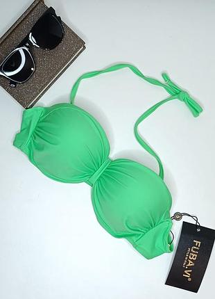 Зеленый верх купальника fuba