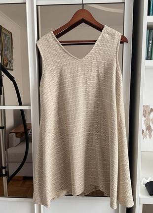 Сарафан твидовый