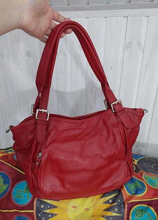 Кожаная сумка Moda In Pelle
